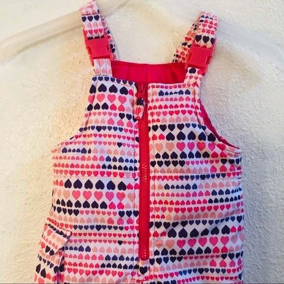 London Fog heart pattern snow pants - Picture 2 of 9